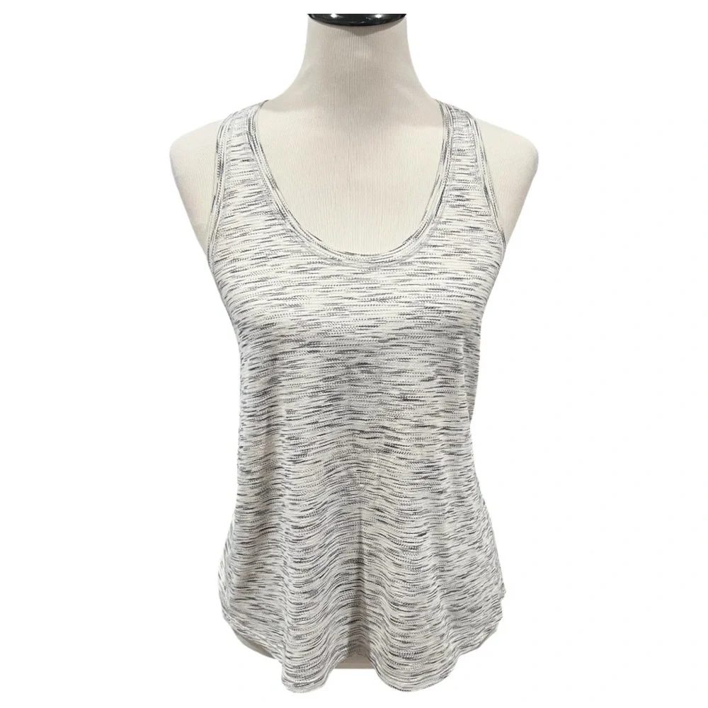 Lululemon Gray Split Back Tank Top